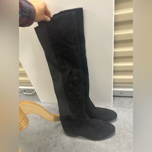 Sam Edelman Pam Black Over-the-Knee Women's Boots